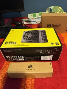 Corsair SF1000L PCIe 5.1, Fully Modular, 80 PLUS Platinum+ Corsair 600W 12VHPWR - Afbeelding 1 van 6