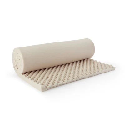 Egg Crate Mattress Overlay 72 L x 34 W x 3” Soft Foam Twin Bed Pad Mattress 1 EA - Image 1 of 4
