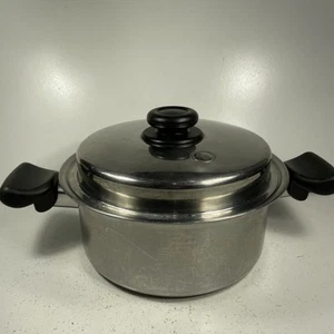 Saladmaster 4 Quart Suppentopfsystem 7 TP304-316 chirurgischer Edelstahl mit Deckel - Bild 1 von 24