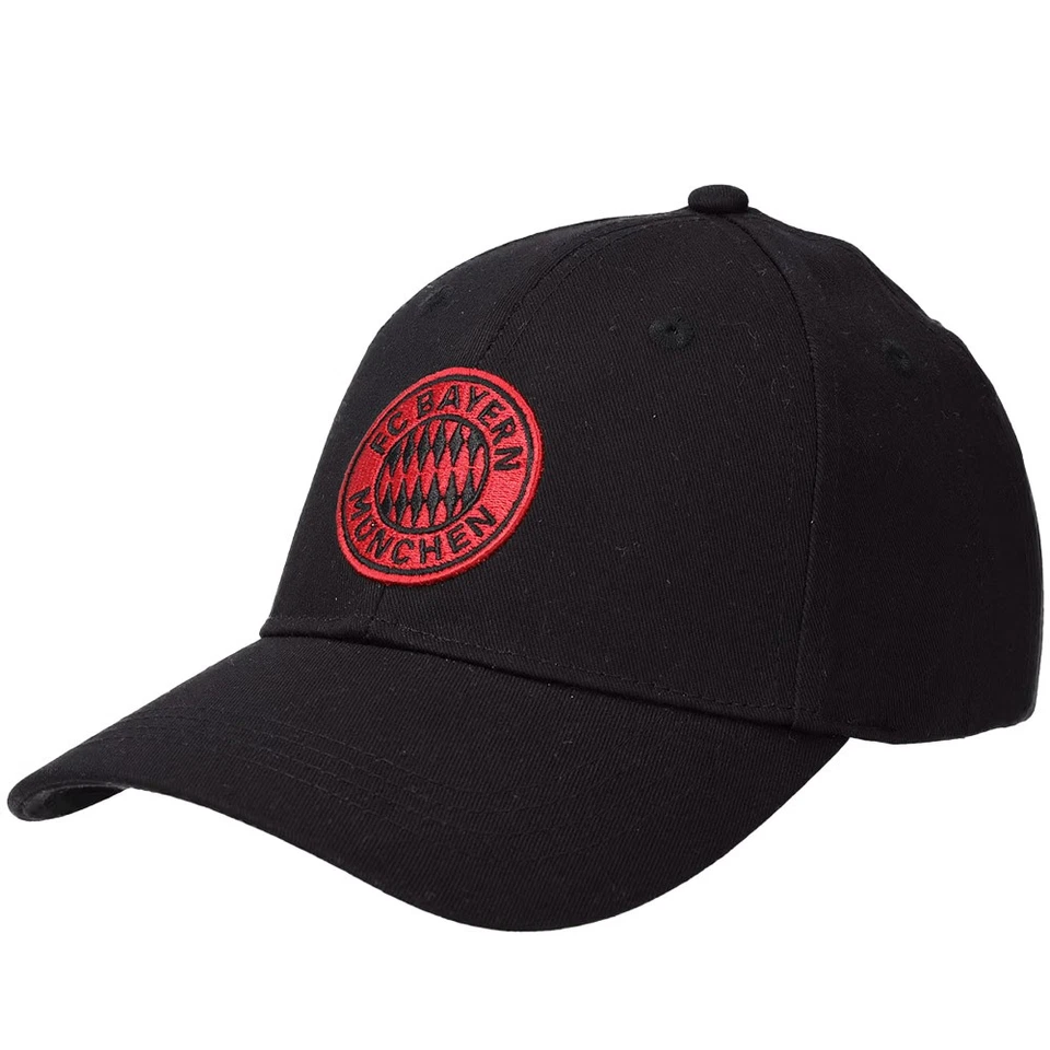 FC Bayern München Baseballcap Logo Classic schwarz Kappe FC Bayern Fanartikel - Bild 1 von 4