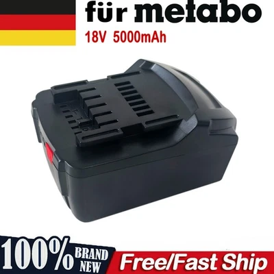 für Metabo Ersatzakku 18V 5.0Ah Li-Power Akkupack Schiebeakku CAS Akku Mafell