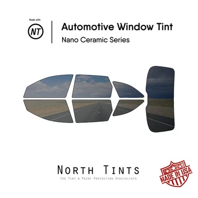 Película de tinte de ventana precortada nano cerámica vidrio para automóvil para Audi A4 Allroad 2013-2016 Foto 1 de 4