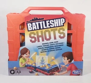 Battleship Shots Strategy Ball Bouncing Game Hasbro Gaming Bounce Sink Win NEW - Picture 1 of 3