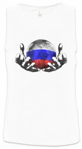 Russia Football Magic Ball Herren Tank Top Russian Soccer Flag Championship - Picture 1 of 1
