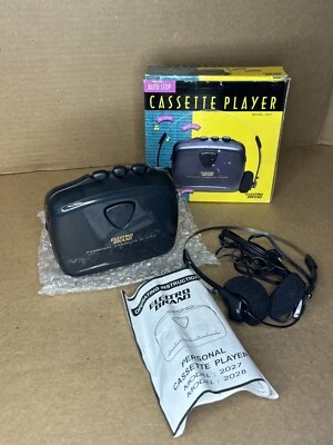 Vintage Cassette Player Electro Brand Auto Stop Model 2027 in Original Box Works - Image 1 of 4
