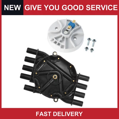 Pack de 1 para Chevrolet C1500 Juego Distribuidor de Encendido Distribuidor Tapa Rotor Kit Foto 1 de 4