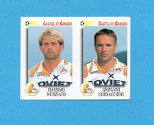 PANINI CALCIATORI 1997/98-Figurina n.444-NUNZIATO+C.-CASTEL DI SANGRO-NEW VELINA