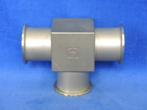Leybold KF40 Stainless Tee Fitting - Picture 1 of 4