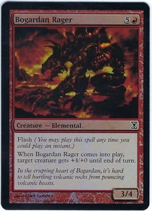 FOIL Bogardan Rager Time Spiral Common – MTG Magic the Gathering Card - Picture 1 of 2