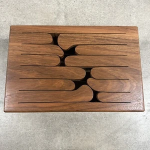 12 Tasten Zungentrommel Afrikanisches Padauk & Tiama Holz - Bild 1 von 10