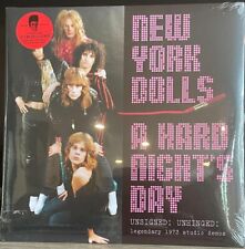 New York Dolls- A Hard Night's Day- 1973 Demos- 2 LP'S On Violet Vinyl- SEALED!