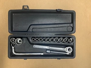 CRASTMAN 1/2" Drive Ratchet,6"  EXT.   7/16 - 1" 12 Point USA MADE.   EXTRAS - Picture 1 of 10