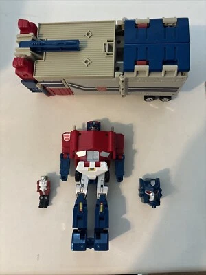 Caminhão Hasbro Vintage Optimus Prime Transformers 1987 Powermasters G1 - Imagem 1 de 4