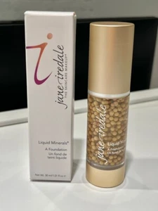 ‘CARAMEL’ shade Jane Iredale Liquid Minerals Foundation NEW - Picture 1 of 4
