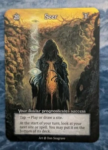 Sorcery : Contested Realm (Beta)   Avatar SEER NM - Imagen 1 de 2