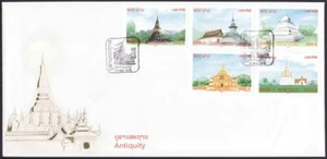Laos 1er Day N°1836/1840 Luan Prabang Huaphanh 2249/2253 Laos 2013 FDC - Picture 1 of 1