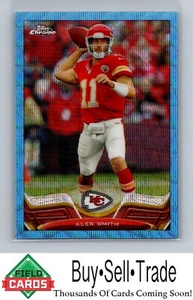 2013 Topps Chrome #22 Alex Smith Blue Wave Refractors - Picture 1 of 2