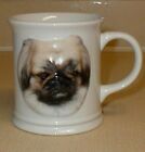 Pekingese Raised 3-D Dog Coffee Mug Cup by XPRES 1999 Cute Look VTG