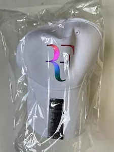 Gorra Nike RF Roger Federer Iridiscente Blanca Tenis Dri Fit 835536-100 Nueva sin Etiquetas - Imagen 1 de 6