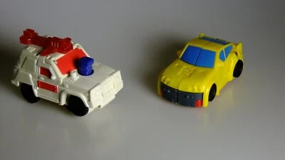 Hot Shot y Alerta Roja Transformers Armada Lote McDonald's Happy Meal Juguete 2002 Foto 1 de 4