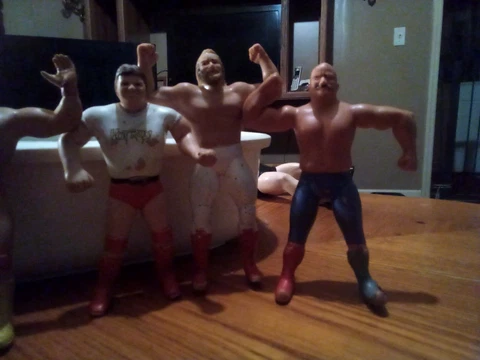 WWF WWE LJN BENDIES INCREDIBLE LOT RARE PIECES Cover