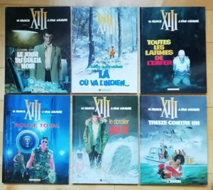 XIII T 1, 2, 3, 5, 6 & 8 W VANCE & Van HAMME éd Dargaud rééd - Imagen 1 de 4