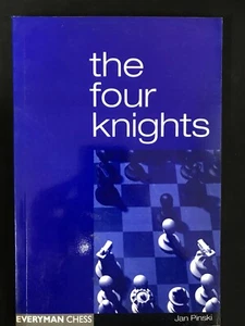 Libro de bolsillo 2003 Everyman Chess de The Four Knights Jan Pinski - Imagen 1 de 2