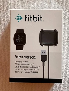 Fitbit FB171RCC Charging Cable for Fitbit Versa 2 - Black-Brand New In Box! - Picture 1 of 2