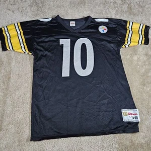 VTG Pittsburgh Steelers Kordell Stewart #10 Wilson NFL Jersey Men’s L Made USA - Picture 1 of 8