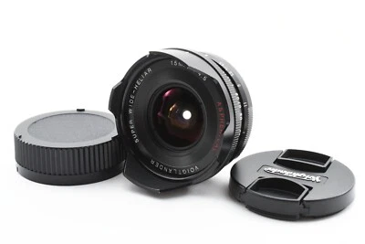 [Mint] Voigtlander Super Wide Heliar 15mm F/4.5 Leica M VM Lens From Japan 789 - Image 1 of 4