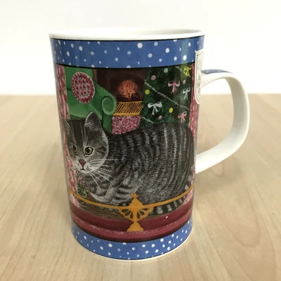 Snowcats by Sharon Jervis Cat Mug for Dunoon Fine Bone China Made in England New - Image 1 of 4