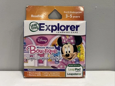 LeapFrog Explorer Learning: Minnie's Bowtique Surprise Party - Image 1 of 2