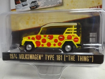 Greenlight 1974 VOLKSWAGEN TIPO 181 Amarillo '74 La Cosa DE COLECCIÓN ANUNCIOS COCHES S8 Foto 1 de 3