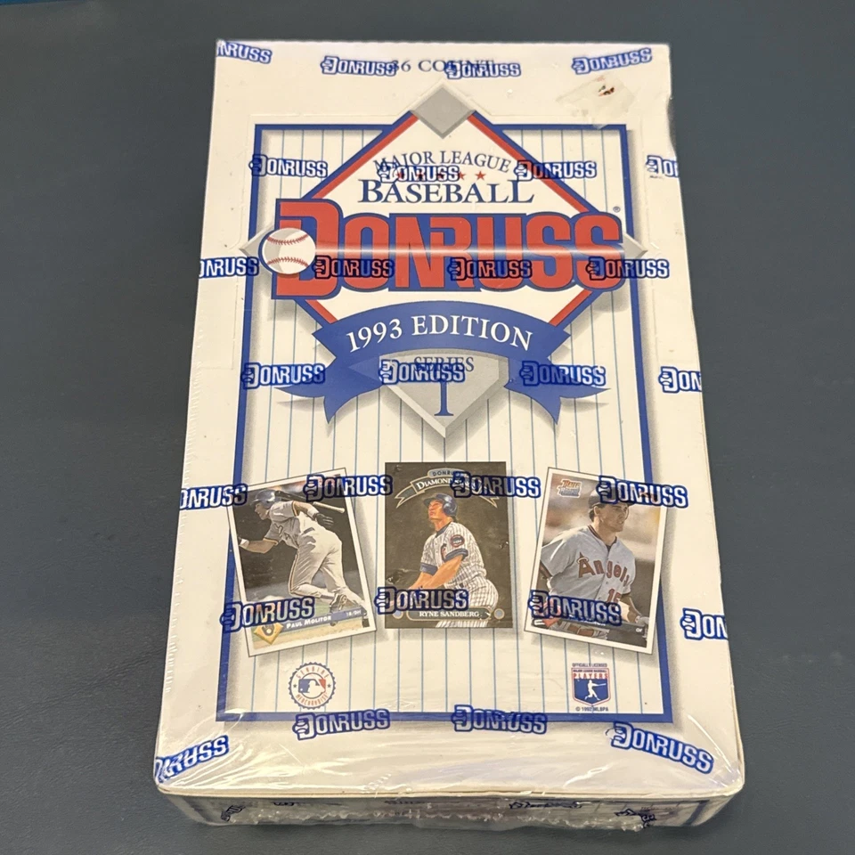 Donruss Serie 1 1993 béisbol caja de cera sellada de fábrica Foto 1 de 2