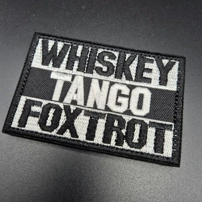 MARKENLOS WTF Meme Bundeswehr Whiskey Patch Aufnäher Leonidas Sparta Abzeichen Klett EDC