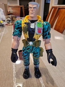 1998 TALKING MAJOR CHIP HAZARD 12” SMALL SOLDIERS ACTION FIGURE. Tested works - Picture 1 of 9