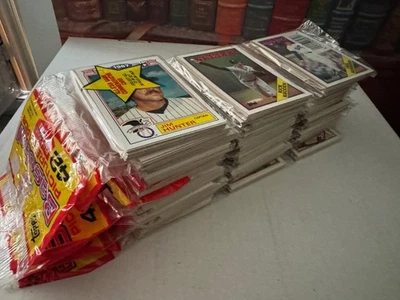 1988 Topps Baseball 12-Rack Pack Lot Tom Glavine RC Nolan Ryan HOF Henderson - Image 1 of 3