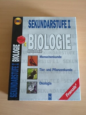 Franzis' Sekundarstufe I Biologie PC Software Sealed Neu OVP - Bild 1 von 4