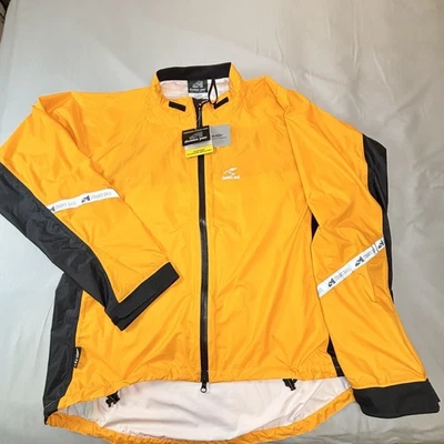 Showers Pass Double Century Cycling Jacket Men’s Xl Hornet Orange Waterproof  - Image 1 of 4