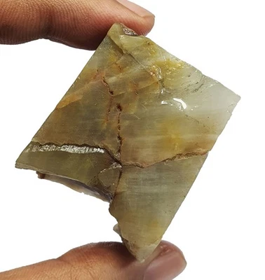 Muestra de piedras preciosas sueltas crudas ojo de gato crisoberilo natural de 592 quilates calidad AAA Foto 1 de 4