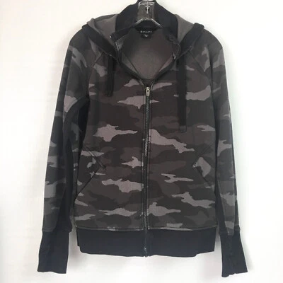 Sudadera con Capucha Athleta Mujer Mediana Triumph Chaqueta Estampado Camuflaje Cremallera Completa Foto 1 de 4