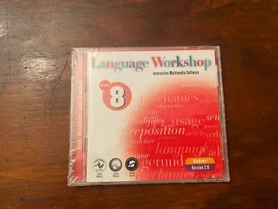 Language Workshop Grade 8 Interactive Multimedia Software Grammar Holt, Rinehart - Image 1 of 4