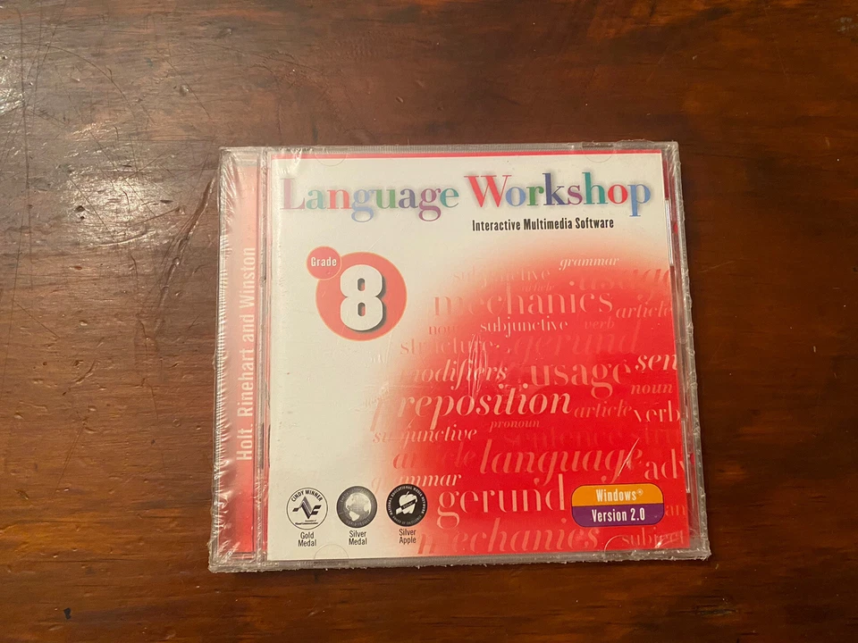 Language Workshop Grade 8 Interactive Multimedia Software Grammar Holt, Rinehart - Image 1 of 4