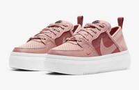 tenis nike court vision alta rosa
