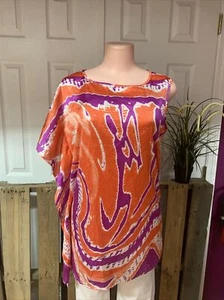 New With Tag Echo design Swimsuit Cover Up Tunic Dress Sz Small Retail $ 68.00 - Picture 1 of 8