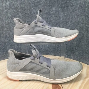 Adidas Shoes Mens 10.5 Edge Lux Lace Up Low Top Running Sneakers Grey Fabric - Picture 1 of 16