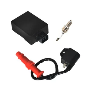 For Polaris Ranger 500 4X4 2004-07 Ranger 500 6x6 Ignition Coil Spark Plug CDI - Picture 1 of 14