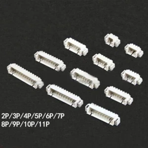 2/3P/4P/5P/6P/7P/8P/9P/10P/11P 1.25MM Pitch SMD Socket Pin Header PCB Connectors - Picture 1 of 6