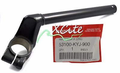 Genuine Honda CBR250R 2011 2012 2013 right handlebar bar clip  on 53100-KYJ-900 - Imagem 1 de 3
