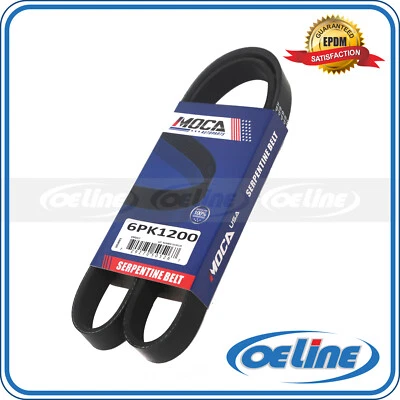 For Honda Passport Pilot Volvo S60 S80 V60 XC60 EPDM Serpentine Belt 6PK1200 - Изображение 1 из 4